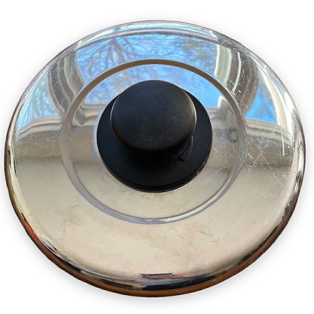 Metal Replacement Lid with Adjustable Steam Opening